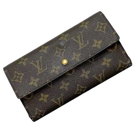 louis vuitton wallet m61215|LOUIS VUITTON Monogram Porte Tresol International Wallet .